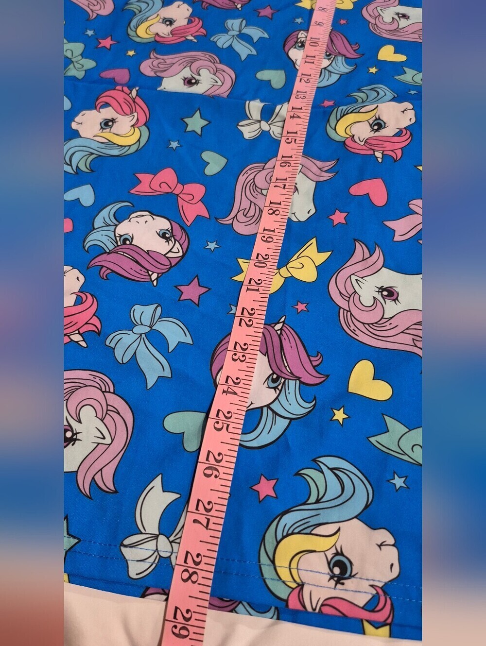 My Little Pony Blue and Pink Unicorn Scrub (Box C) - Picture 4 of 5
